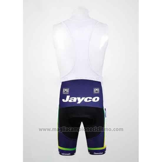 2012 Abbigliamento Ciclismo GreenEDGE Campione Oceania Manica Corta e Salopette
